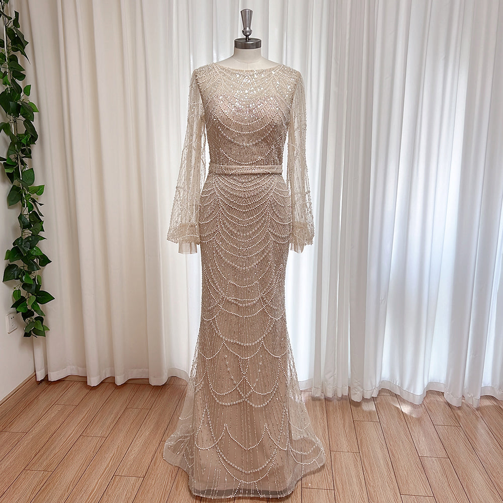 Luxury Mermaid Evening Dress | Happy Sharon Special Occasion Gown