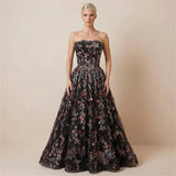 Sleeveless Off-Shoulder A-Line Prom Dress | Elegant Birthday Party Gown