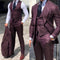 Classy Men’s 3-Piece Wedding Tuxedo – Slim Fit Bridegroom Suit