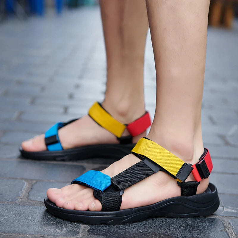 Herren Hochwertige Sommer Flip Flops – Rutschfeste Outdoor Strand Pantoletten