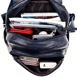 Women's Soft Leather Fashion Backpack | Ladies Designer Shoulder Bag