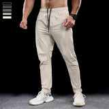 Men’s Micro-Elastic Gym Fitness Trousers | New Quick-Drying Running Training Pants