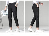 Men’s High-Quality Plaid & Stripe Trousers – Business Formal Suit Pants, Ankle & Full Length Straight Slacks