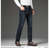 Men’s Classic Cotton Denim Overalls – Straight Leg Jeans