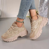 The Urban Designer Trainer: Women’s Chunky Platform Lightweight Sneakers