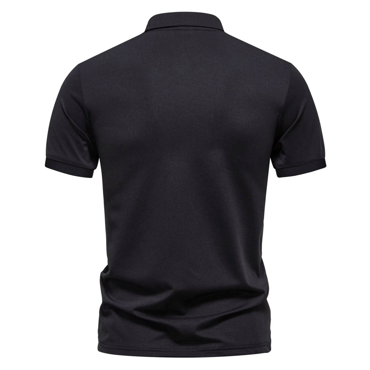Men's Quick-Dry Sport Polo Shirt – Breathable Mesh Short Sleeve Lapel Tee