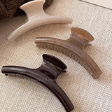 Elegant Solid 5.91in Large Hair Claw for Women
