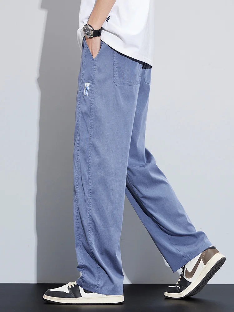 Men’s Ultrathin Lyocell Summer Pants – High Quality Soft Casual Trousers
