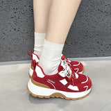 Damen Segeltuch Moral-Trainingsschuhe – Retro flache Sneaker