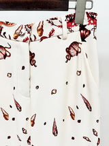 Designer Sea World Print 3-Piece Suit - Women’s Cropped Jacket, Camisole & Pants Set