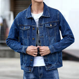 Men's Classic Denim Jacket – Casual Streetwear Jean Coat
