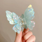 The Ethereal Wing Butterfly Claw Stunning Acetate Fairy Clip
