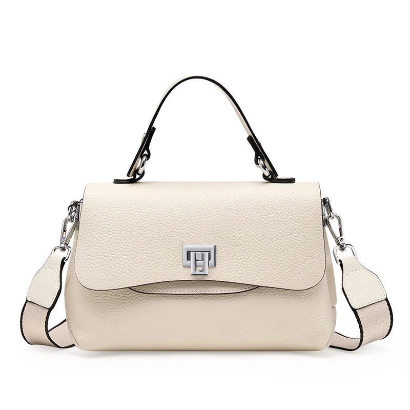 Die Envelope-Elite Henkeltasche aus echtem Leder