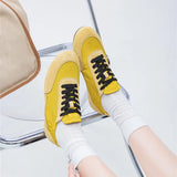 Women’s Moral Training Shoes – Retro Color-Blocked Sneakers