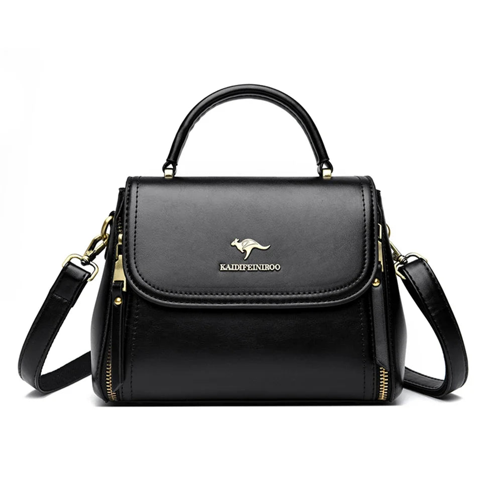 Die Urban-Petite Silhouette Luxus-Henkeltasche aus weichem Leder