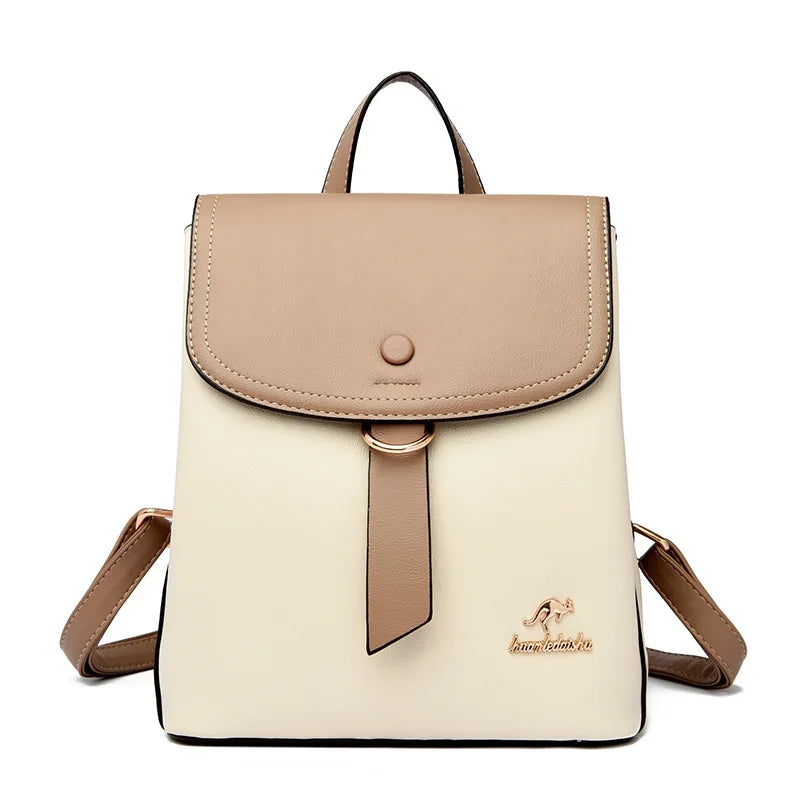 Hochwertiger Mode-Druck-Rucksack | Outdoor-Tasche mit Kontrastfarben-Textur