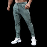 Herren schnelltrocknende Sommer-Sporthose | Slim Fit Gym Fitness Jogger