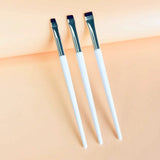 3 Pcs Ultra-Thin Eyebrow and Eyeliner Brush Set | Super Fine Angled Brow Contour Brush