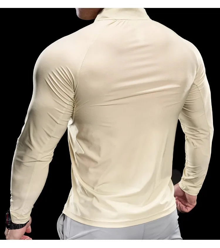 Men’s Autumn Quick-Drying Training T-Shirt | Long Sleeve Gym Fitness Top