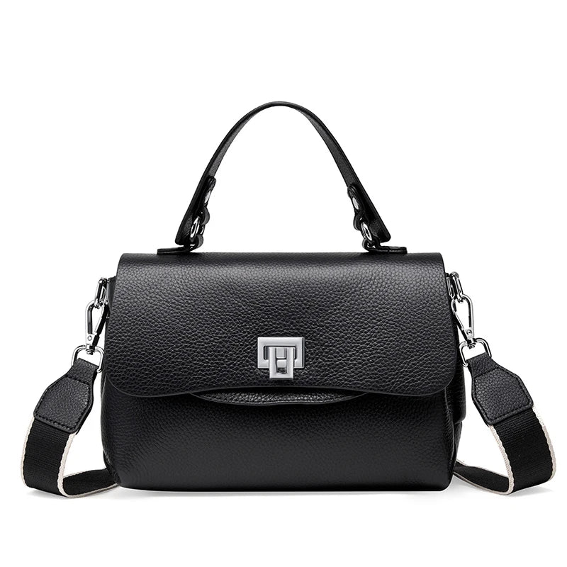 Die Envelope-Elite Henkeltasche aus echtem Leder