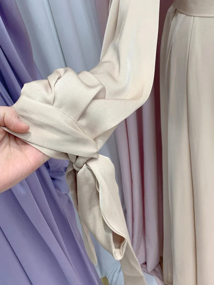 Traditionelle marokkanische Abaya für Damen | Elegantes arabisches Hijab-Kleid im Dubai-Stil