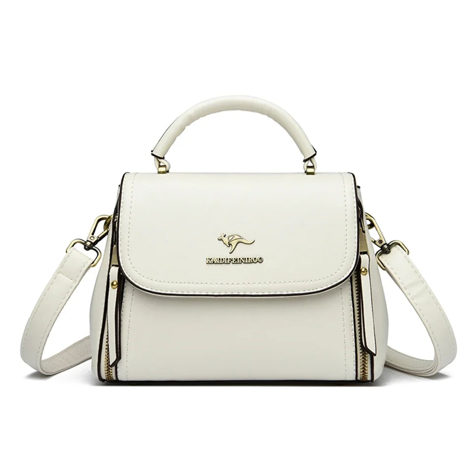 Die Urban-Petite Silhouette Luxus-Henkeltasche aus weichem Leder