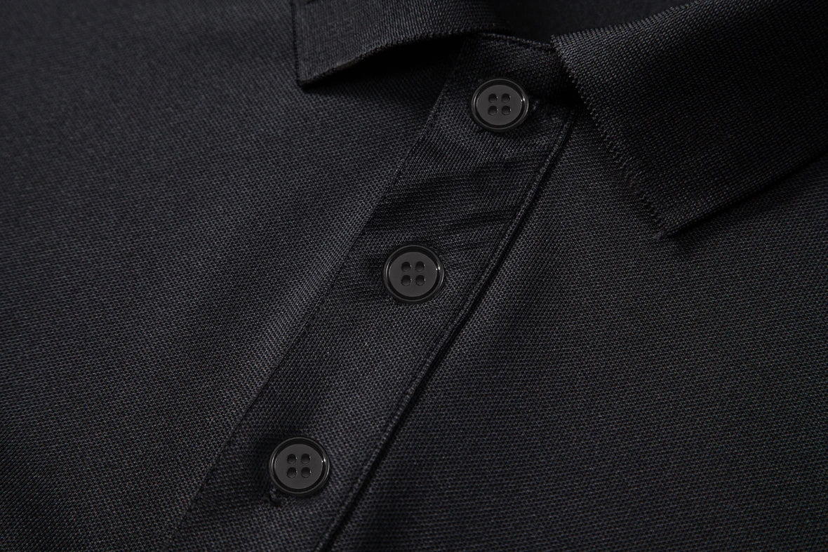 Men's Quick-Dry Sport Polo Shirt – Breathable Mesh Short Sleeve Lapel Tee
