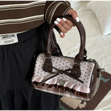 Die gepunktete koreanische Bowler Bag