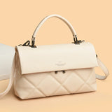 The Seoul-Chic Silhouette Luxury Soft Leather Handbag