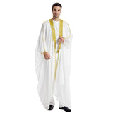 Muslimische Herren-Jubba/Thobe mit offener Vorderseite | Dubai Abaya Cardigan & Ramadan Kimono