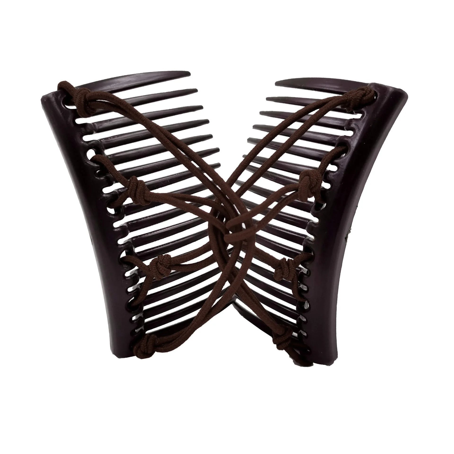Der Instant-Bun Magic Comb Elastikseil Stretch Clip