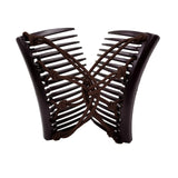 Der Instant-Bun Magic Comb Elastikseil Stretch Clip