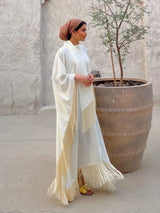 Elegantes muslimisches Partykleid für Damen – Dubai Abaya und türkischer Kaftan