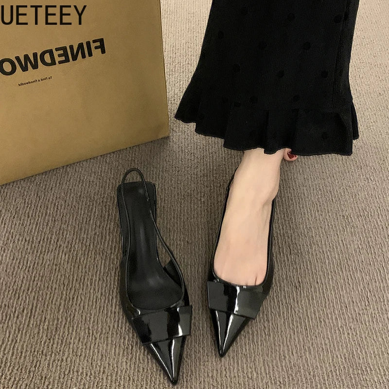 Women’s High Heel Sandals – Fashion Pointed Toe Slingback Shoes