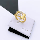 Elegantes Goldschmuckset für Damen – Luxuriöses Halsketten- und Ohrringset