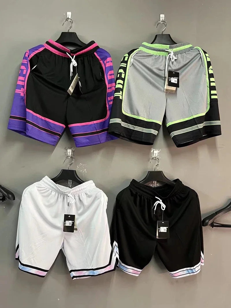 Herren-Basketballshorts mit Reißverschlusstaschen