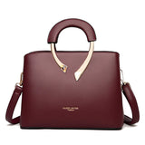 The Urban-Essence Tote Luxury PU Leather Handbag