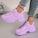 The Urban Designer Trainer: Women’s Chunky Platform Lightweight Sneakers