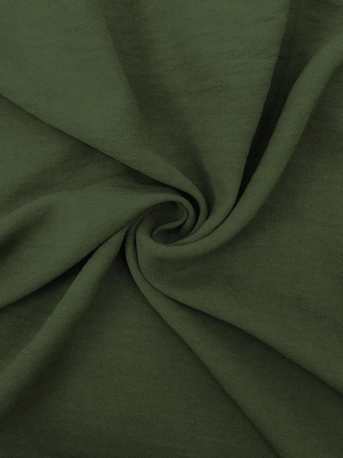 Premium Grünes Heritage Kleid | Elegante Abaya mit lockerer Silhouette