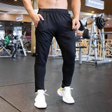 Herren Spandex Laufhose | Atmungsaktive, schnelltrocknende Gym Jogginghose