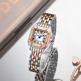 Die Sovereign Steel: Luxuriöse Damen-Businessuhr – Armbanduhr aus poliertem Edelstahl