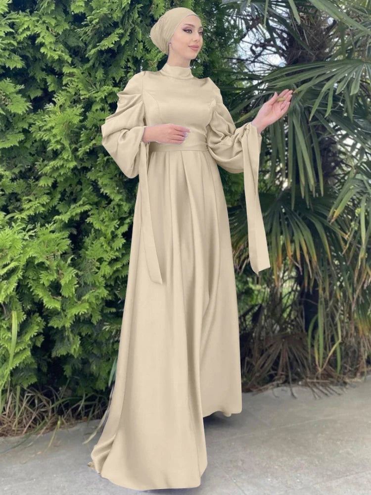 Traditionelle marokkanische Abaya für Damen | Elegantes arabisches Hijab-Kleid im Dubai-Stil
