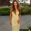 Summer Floral Print Plunge Maxi Dress – Sexy Backless Fairy Sundress