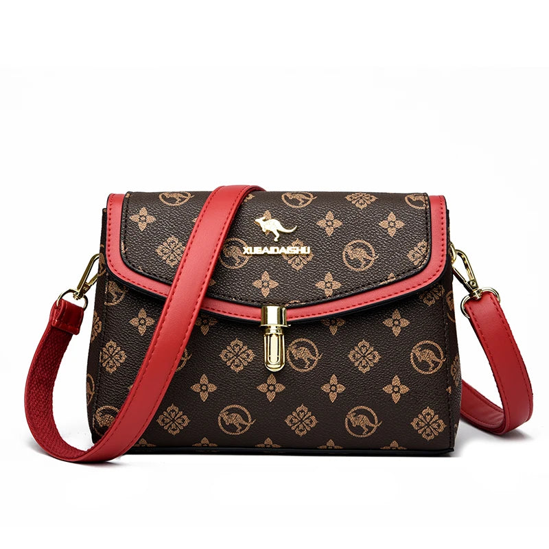 Luxury Designer Women's PU Leather Crossbody | Casual Small Capacity Tote