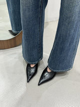 Women's Classic Pointed Toe Thin Heel Pumps