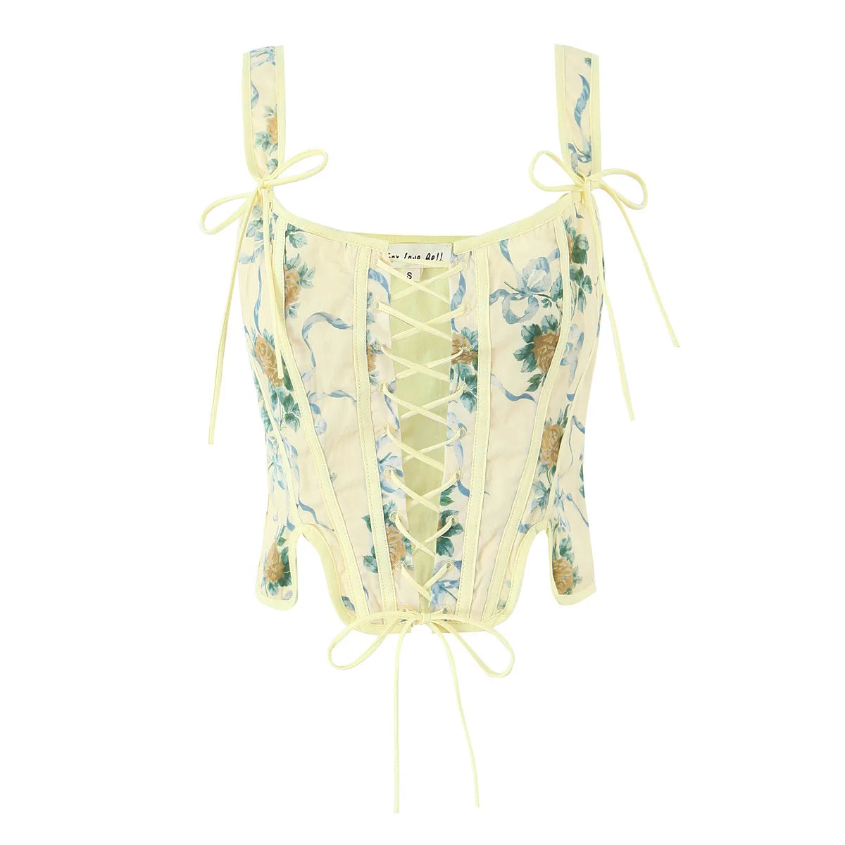 Women's Sexy Sleeveless Tie-Front Tank Top | Reversible Front Lace-Up Bandage Crop Top