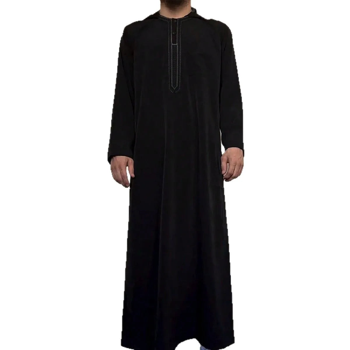 Men’s Arabic Jubba Thobe | Dubai Kaftan Saudi Arabia Style Abaya Robe