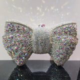 The Siren-Glow Bow Clutch Luxury Diamond-Inlaid Evening Bag