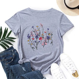 Oversized Women's Graphic T-Shirt | Harajuku Style Cotton Short Sleeve Tee