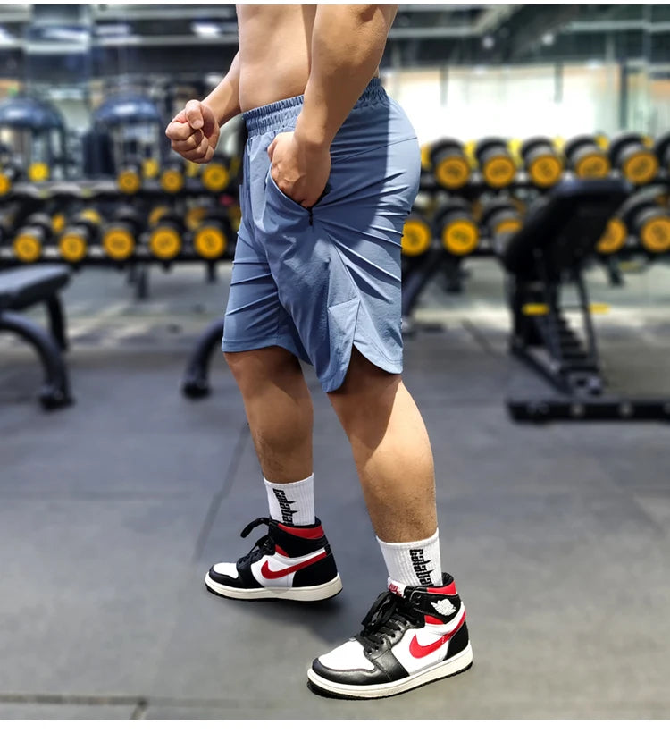Men’s Quick-Dry Summer Running Shorts | Bodybuilding Gym Training Half Pants